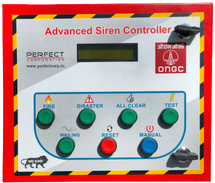 Advanced Siren Control Panel - ERDMP - OISD - Industrial Sirens