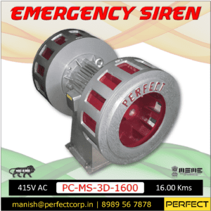 PC-MS-3D-1600 16 km Siren