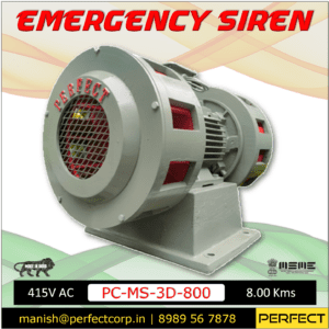 PC-MS-3D-800 8 km Siren